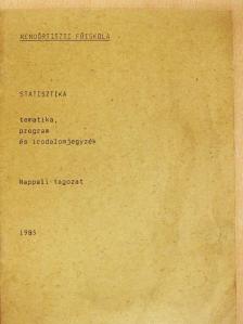 Statisztika [antikvár]