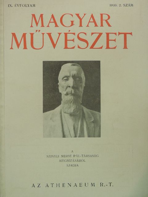 Dr. Hoffmann Edith - Magyar Művészet 1933/2. [antikvár]