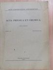 F. Berencz - Acta Physica et Chemica Tomus XI. Fasciculi 3-4. [antikvár]