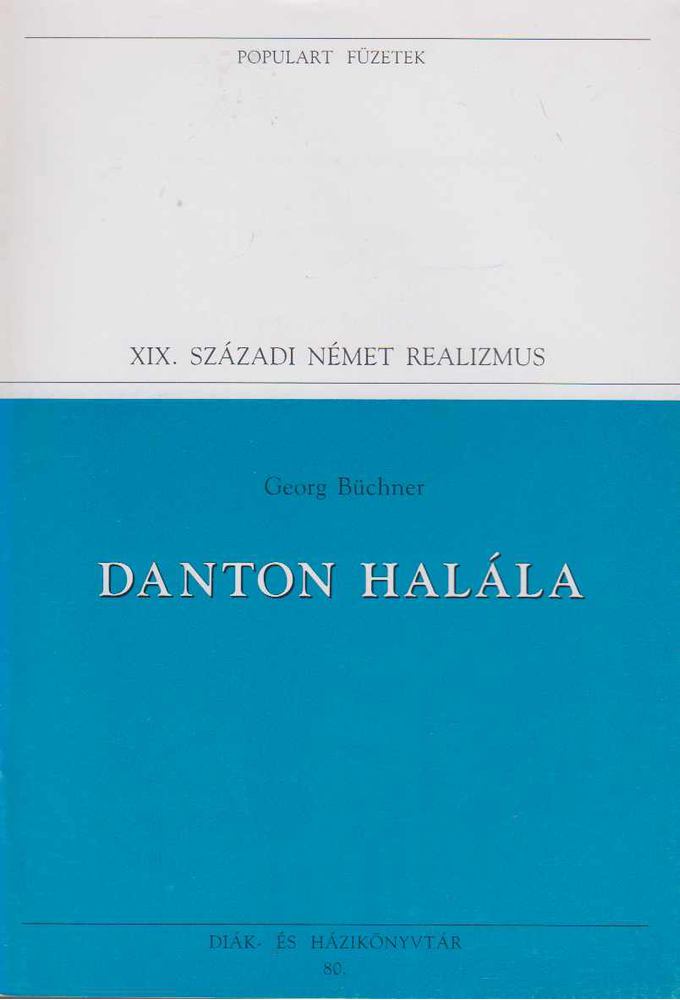 Büchner, Georg - Danton halála [antikvár]