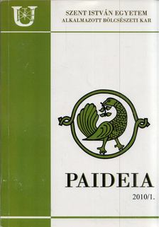 Szarvák Tibor - Paideia 2010/1. [antikvár]