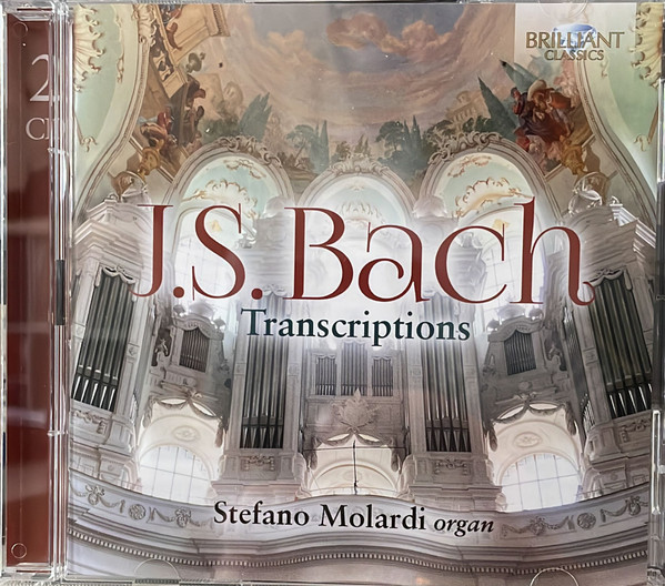 Bach - TRANSCRIPTIONS 2CD STEFANO MOLARDI