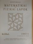 Benczúr Péter - Középiskolai matematikai és fizikai lapok 1997. január [antikvár]