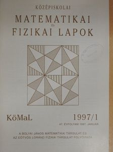 Benczúr Péter - Középiskolai matematikai és fizikai lapok 1997. január [antikvár]