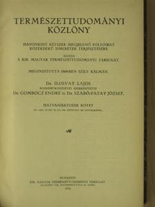 Dr. Reichert Róbert - Természettudományi Közlöny 1934. január-december/Pótfüzetek a Természettudományi Közlönyhöz 1934. január-december [antikvár]