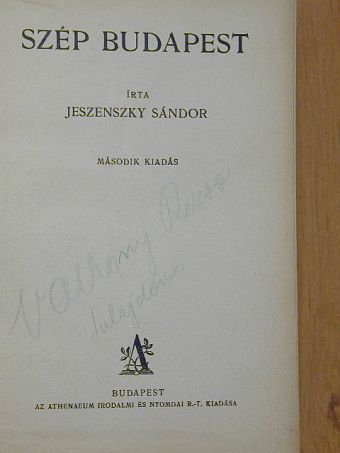 Jeszenszky Sándor - Szép Budapest [antikvár]