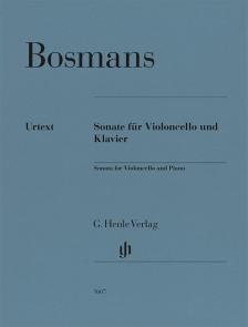 BOSMANS - SONATA FÜR VIOLONCELLO UND KLAVIER