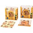 P0130 - 0348 - Jegyzettömb CAPYBARA kockatömb 200 lapos 60x60 mm - többféle