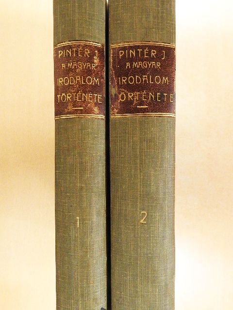Dr. Pintér Jenő - A magyar irodalom története I-II. [antikvár]