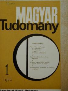 Ács Tamás - Magyar Tudomány 1972. január-december [antikvár]