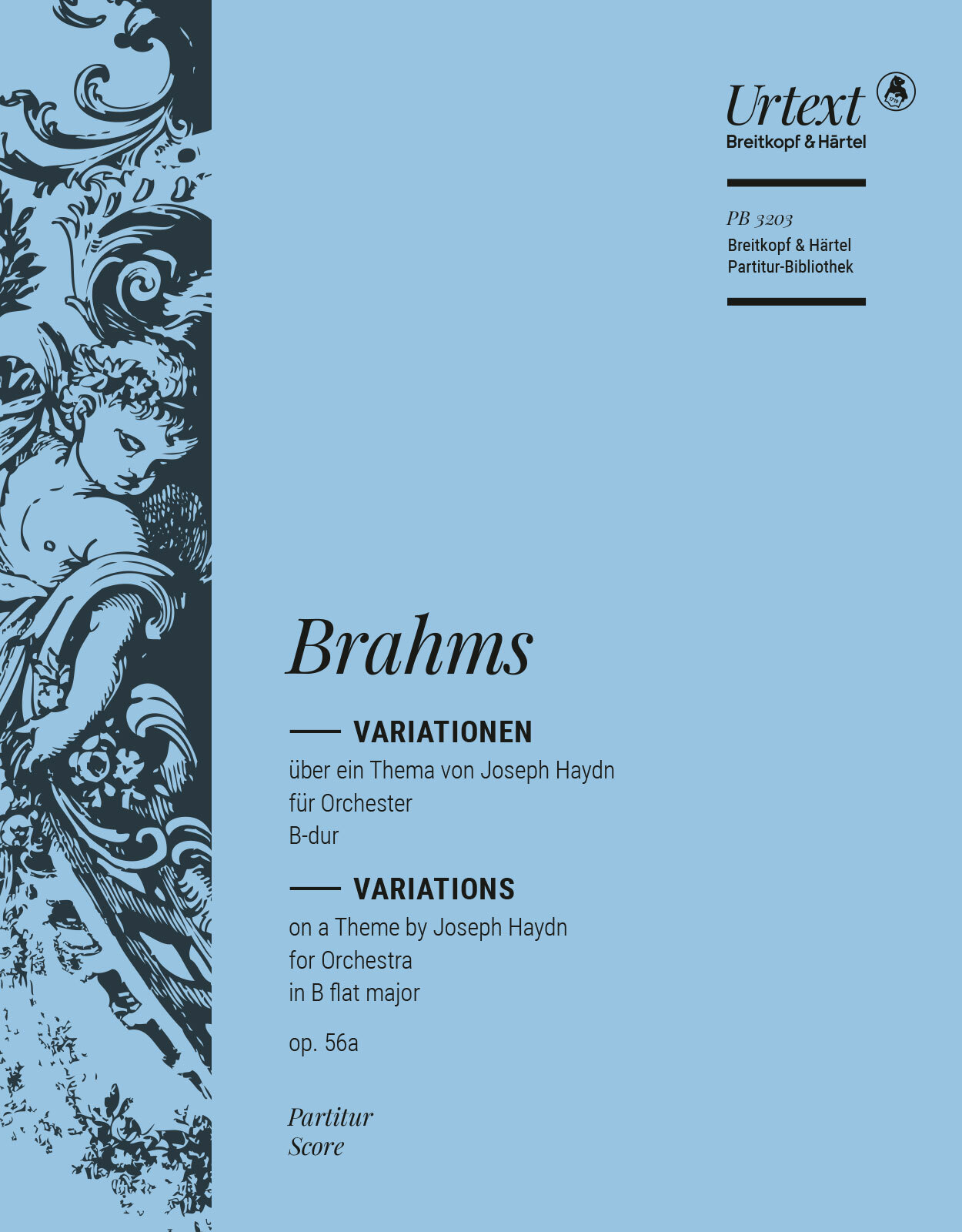 BRAHMS... - VARIATIONEN ÜBER EIN THEMA VON JOSEPH HAYDN FÜR ORCHESTER OP.56a, PARTITUR URTEXT