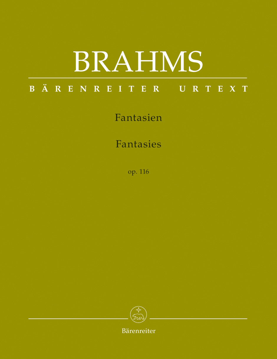 BRAHMS... - FANTASIEN OP.116 FÜR KLAVIER URTEXT (CHRISTIAN KÖHN)