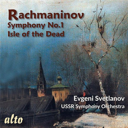 RACHMANINOV - SYMPHONY NO.1 - ISLE OF THE DEAD CD EVGENI SVETLANOV