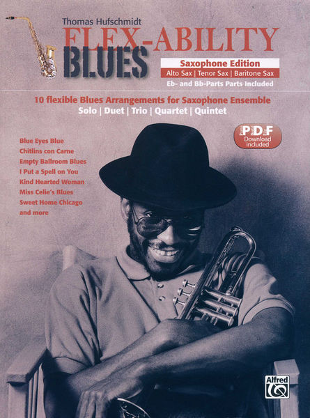HUFSCHMIDT, THOMAS - FLEX-ABILITY BLUES. RHYTHM SECTION, PDF DOWNLOAD INCLUDED