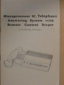 Microprocessor IC. Telephone Answering System with Remote Control Beeper [antikvár]