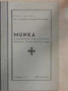 Dékány Endre - Munka 1941. december [antikvár]