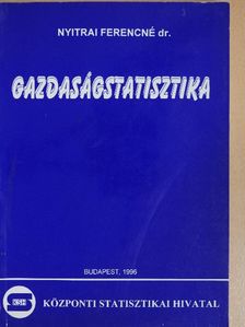 Dr. Nyitrai Ferencné - Gazdaságstatisztika [antikvár]