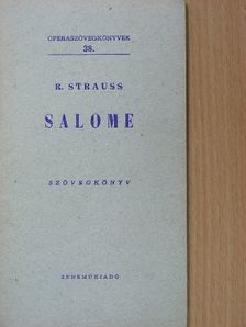Richard Strauss - R. Strauss: Salome [antikvár]