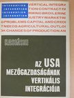 Dr. Rasinski Jerzy - Az USA mezőgazdaságának vertikális integrációja [antikvár]
