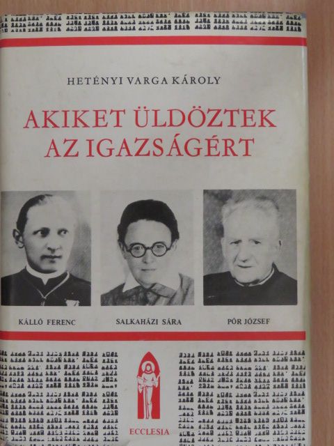 Hetényi Varga Károly - Akiket üldöztek az igazságért [antikvár]