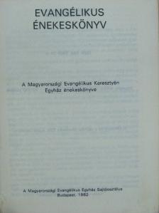 Evangélikus énekeskönyv [antikvár]