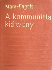 Engels Frigyes - A Kommunista kiáltvány (minikönyv) [antikvár]