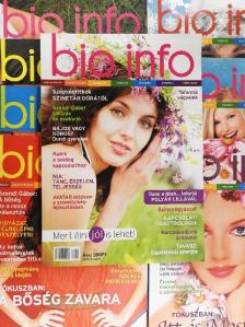 Dr. Kecskés Gabriella - Bio info 2010., 2011. (vegyes számok) (8 db) [antikvár]