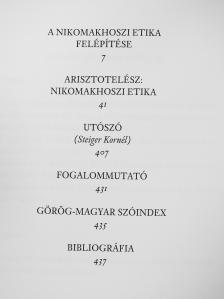 Arisztotelész - Nikomakhoszi etika [antikvár]