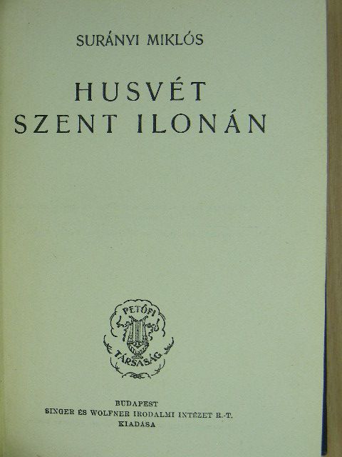 Surányi Miklós - Husvét Szent Ilonán [antikvár]
