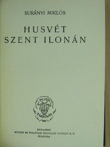 Surányi Miklós - Husvét Szent Ilonán [antikvár]