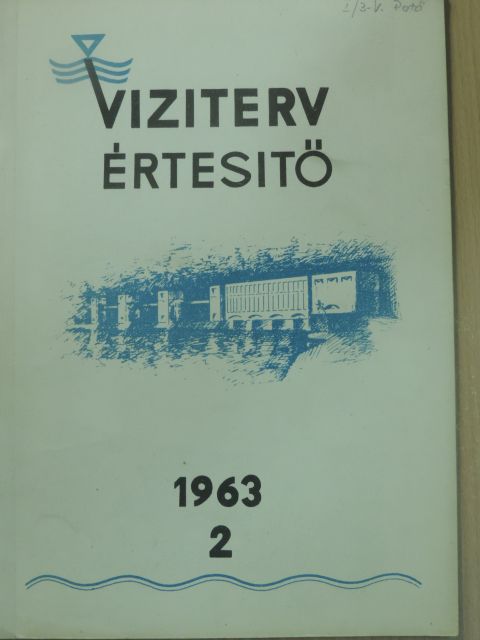 Cserny László - Viziterv Értesitő 1963/2. [antikvár]