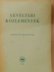 Bottló Béla - Levéltári közlemények XXVIII. [antikvár]