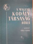 Fasang Árpád - A Magyar Kodály Társaság Hírei 1981/1. [antikvár]