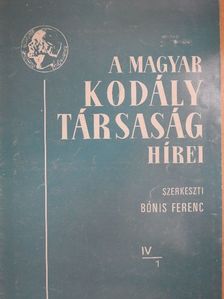 Fasang Árpád - A Magyar Kodály Társaság Hírei 1981/1. [antikvár]