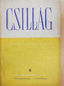 András Sándor - Csillag 1955. augusztus [antikvár]