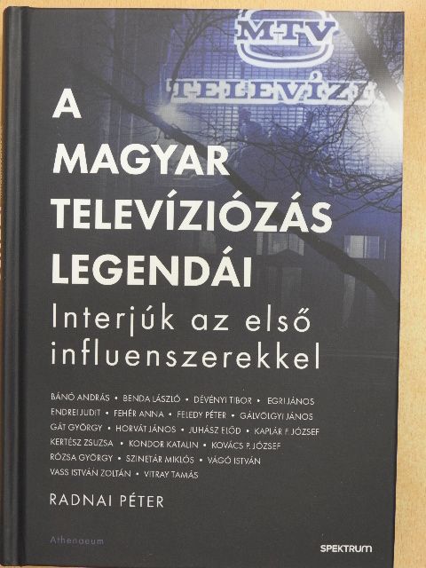 Bánó András - A magyar televíziózás legendái [antikvár]