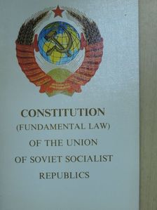 Constitution (Fundamental Law) of the Union of Soviet Socialist Republics [antikvár]