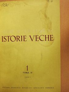 Studii si cercetari de Istorie Veche 1967/18 1-4 [antikvár]