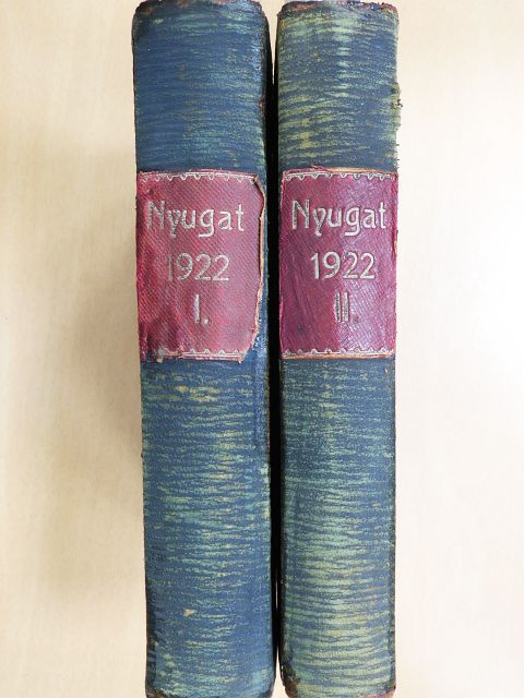 Füst Milán - Nyugat 1922. január-december I-II. [antikvár]