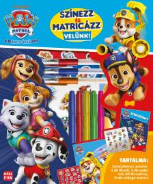 Mancs Őrjárat. Színezz és matricázz velünk!