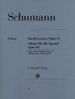 Schumann, Robert - KINDERSZENEN OP.15, ALBUM FÜR DIE JUGEND OP.68 FÜR KLAVIER URTEXT