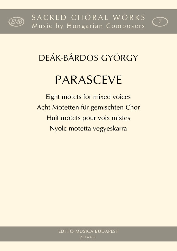 DEÁK-BÁRDOS GYÖRGY - "CRUCIFIGATUR!" MOTETTA VEGYESKARRA
