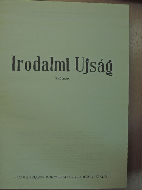 Faludy György - Irodalmi Ujság 1957-1959 I. [antikvár]