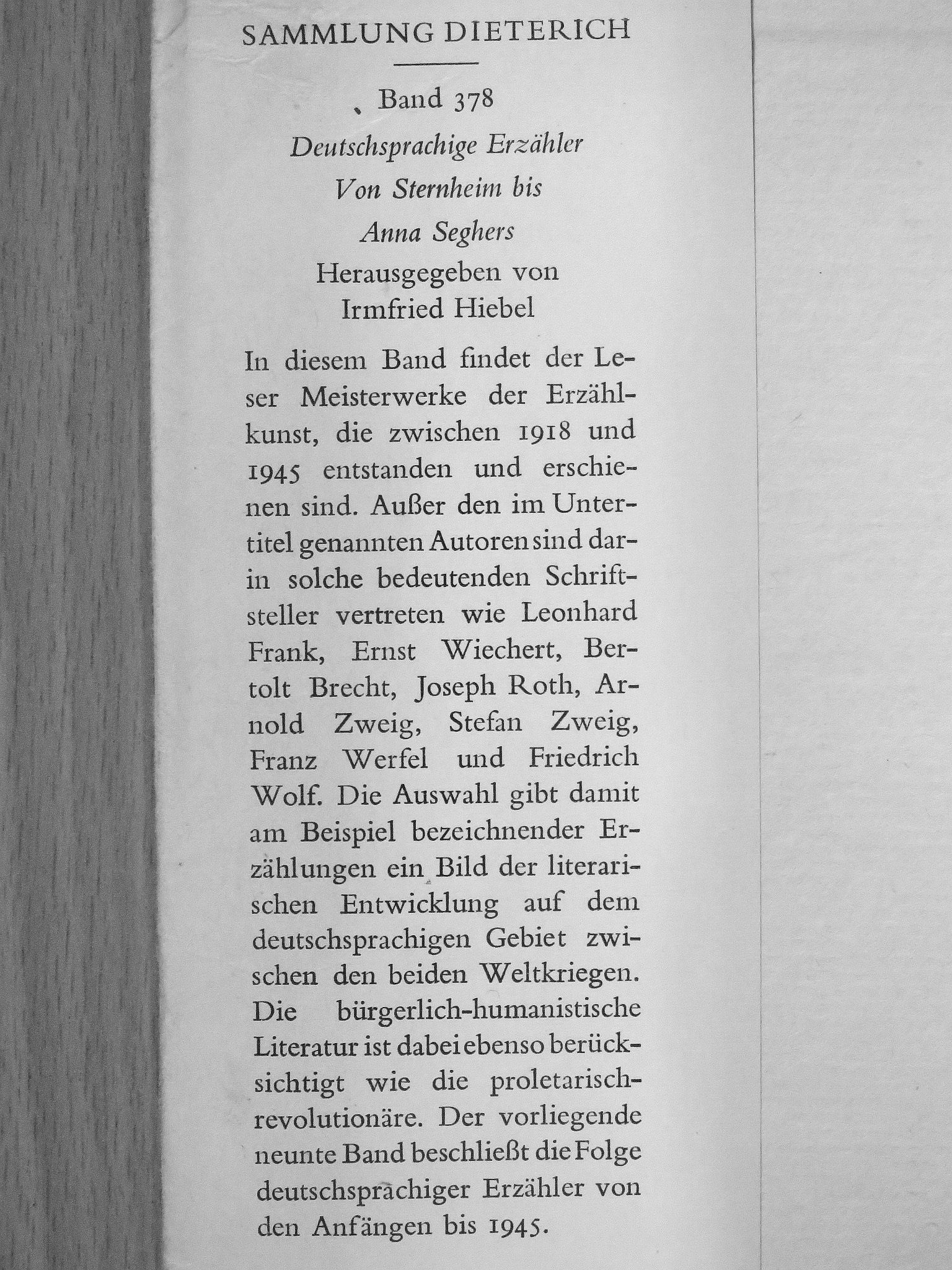 Anna Seghers - Deutschsprachige Erzähler [antikvár]