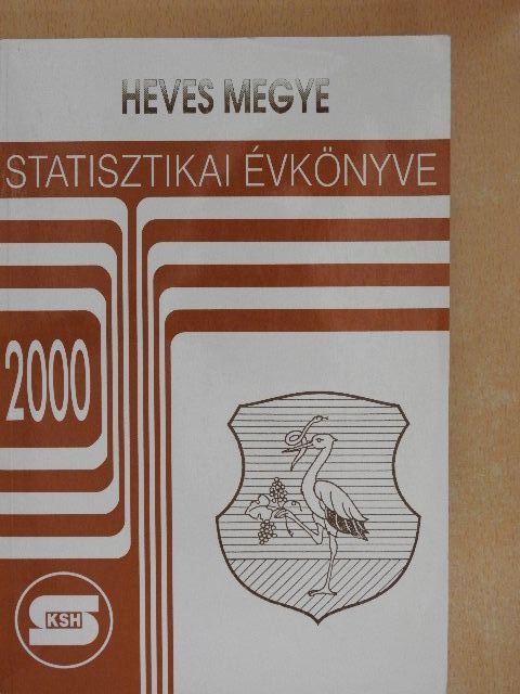 Heves megye statisztikai évkönyve 2000 [antikvár]