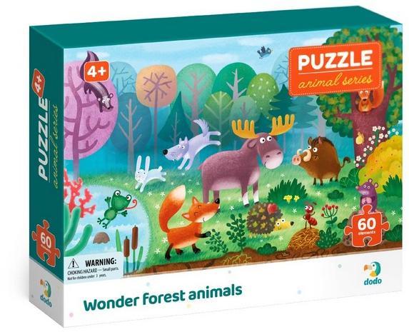 DODO - DODO PUZZLE ERDEI ÁLLATOK 60 DB 4+