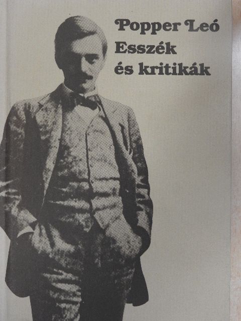 Popper Leó - Esszék és kritikák [antikvár]