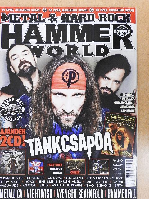 Metal & Hard Rock Hammer World 2016/12-2017/01 [antikvár]