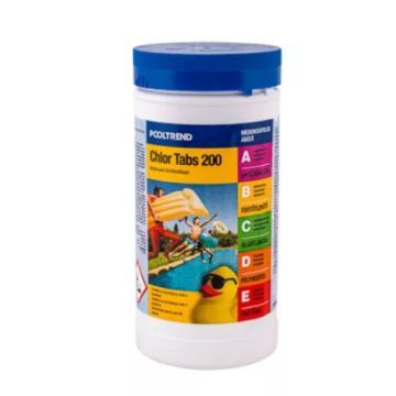Pooltrend: Klórtabletta, 200 g - 1 kg