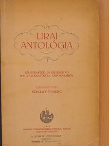 B. Palotai Boris - Lirai antológia [antikvár]